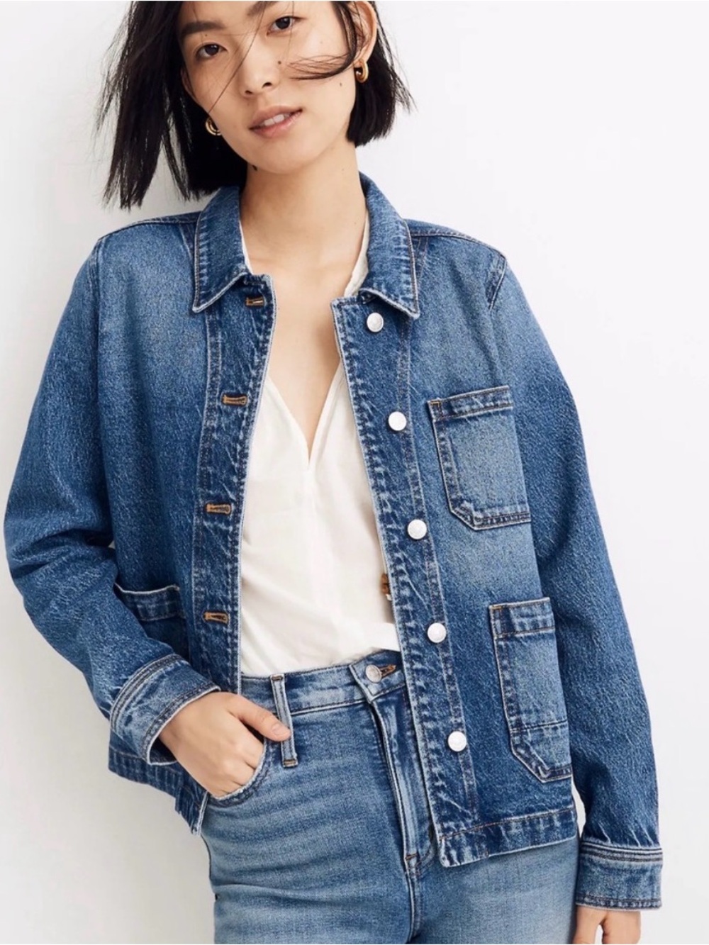 Madewell Classic Denim Chore Jacket